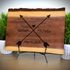 Arrow Heart Premium Full-Top Bark Personalized Live Edge Walnut Cutting Board