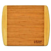 Pop-Pop Griillin' Great & Flippin' Awesome - 2-Tone Bamboo Cutting Board