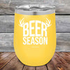 BEER SEASON (DEER) - Powder Coated Etched Tumbler