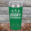 Beery Christmas- 20 oz & 30 oz Powder Coated Etched Tumbler