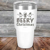 Beery Christmas- 20 oz & 30 oz Powder Coated Etched Tumbler