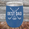 Best Dad by Par - Powder Coated Etched Tumbler