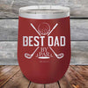 Best Dad by Par - Powder Coated Etched Tumbler