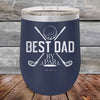 Best Dad by Par - Powder Coated Etched Tumbler