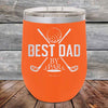 Best Dad by Par - Powder Coated Etched Tumbler