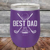 Best Dad by Par - Powder Coated Etched Tumbler