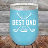 Best Dad by Par - Powder Coated Etched Tumbler