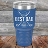 Best Dad by Par - Powder Coated Etched Tumbler