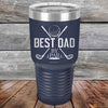 Best Dad by Par - Powder Coated Etched Tumbler