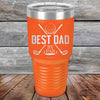 Best Dad by Par - Powder Coated Etched Tumbler