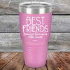 Best Friends Because Everyone Else Sucks - Powder Coated Etched Tumbler - GK GRAND GIFTS