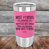 Best Friends Until We're Old And Senile Then We Become New Best Friends - Premium Silicone Wrapped Engraved Tumbler - GK GRAND GIFTS