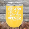 Best Grandma Ever Love You Always - Powder Coated Etched Tumbler - GK GRAND GIFTS