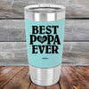 Best Papa Ever Love You Always - Premium Silicone Wrapped Engraved Tumbler - GK GRAND GIFTS