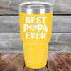 Best Papa Ever Love You - Powder Coated Etched Tumbler - GK GRAND GIFTS