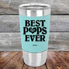 Best Pops Ever Love You Always - Premium Silicone Wrapped Engraved Tumbler - GK GRAND GIFTS