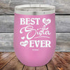 Best Sister Ever Love You Always - Powder Coated Etched Tumbler - GK GRAND GIFTS