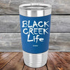 Black Creek Life - Premium Silicone Wrapped Engraved Tumbler - GK GRAND GIFTS