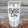 Black Creek Life - Premium Silicone Wrapped Engraved Tumbler - GK GRAND GIFTS