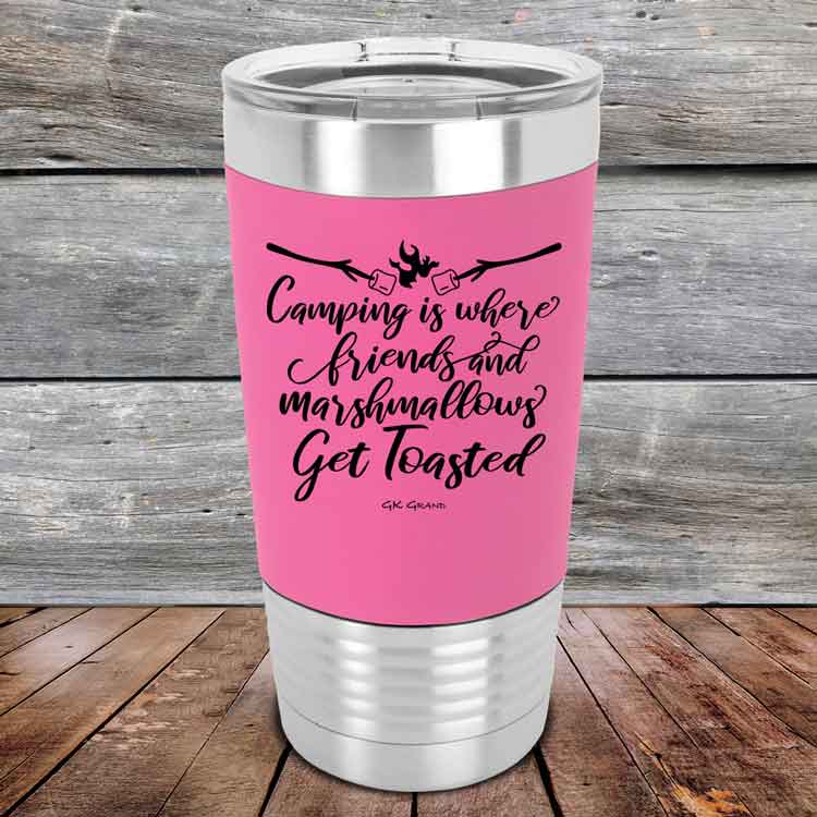 Personalized Camping Where Friend And Marshmallows Tumbler - Teeruto