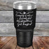 Camping where friends & marshmallows Get Toasted - Powder Coated Etched Tumbler