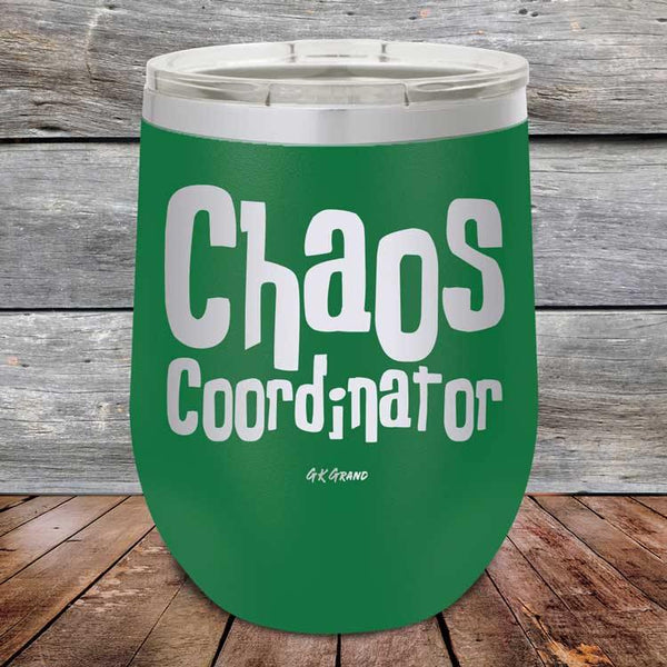 Chaos Coordiantor - Powder Coated Etched Tumbler - GK GRAND GIFTS