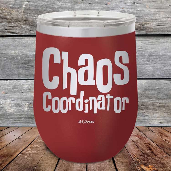 Chaos Coordiantor - Powder Coated Etched Tumbler - GK GRAND GIFTS