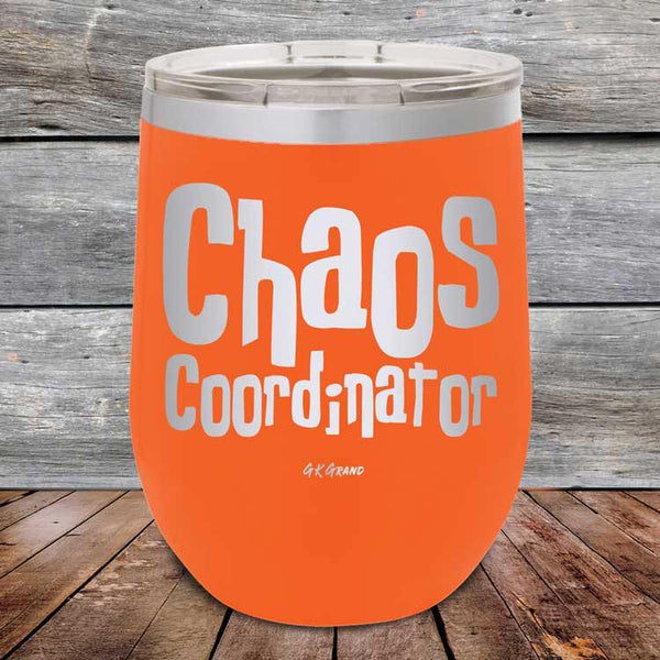 Chaos Coordiantor - Powder Coated Etched Tumbler - GK GRAND GIFTS