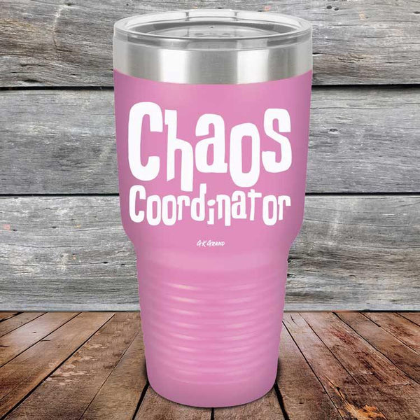 Chaos Coordinator - Powder Coated Etched Tumbler - GK GRAND GIFTS