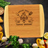 Dad Griillin' Great & Flippin' Awesome - 2-Tone Bamboo Cutting Board