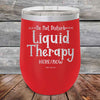 Do Not Disturb Liquid Therapy Here/Now - Powder Coated Etched Tumbler