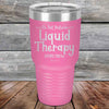 Do Not Disturb Liquid Therapy Here/Now - Powder Coated Etched Tumbler