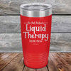 Do Not Disturb Liquid Therapy Here/Now - Powder Coated Etched Tumbler