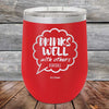 Drinks Well With Others Debatable - Powder Coated Etched Tumbler