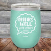 Drinks Well With Others Debatable - Powder Coated Etched Tumbler