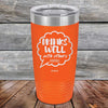 Drinks Well With Others Debatable - Powder Coated Etched Tumbler