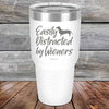 Easily Distracted by Wieners - 20 oz & 30 oz Powder Coated Etched Tumbler