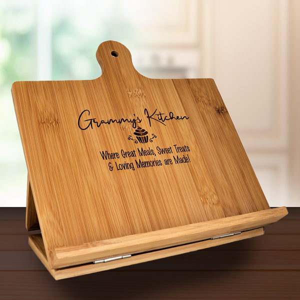 Grammy's Kitchen Bamboo Recipe Holder