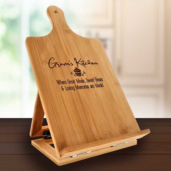 Gram's Kitchen Bamboo Recipe Holder