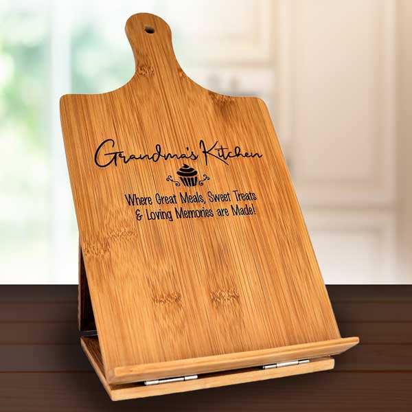 Grandma's Kitchen Bamboo Recipe Holder