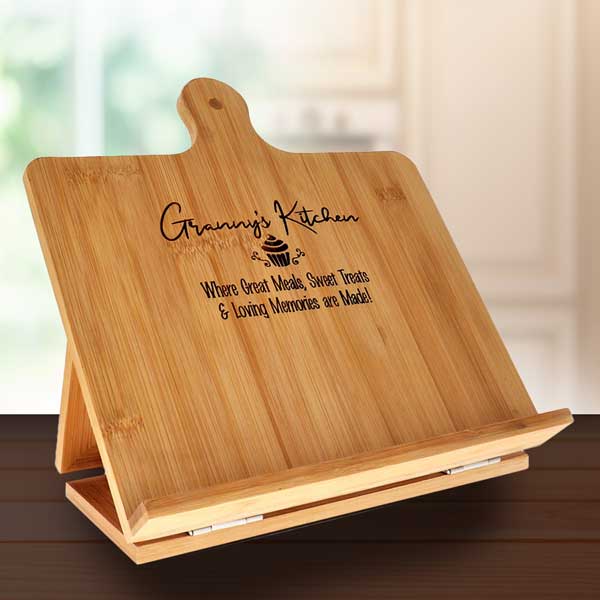 Granny's Kitchen Bamboo Recipe Holder