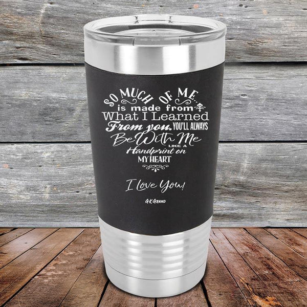 I Love You Poem - Premium Silicone Wrapped Engraved Tumbler - GK GRAND GIFTS