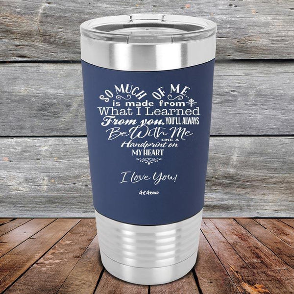 I Love You Poem - Premium Silicone Wrapped Engraved Tumbler - GK GRAND GIFTS