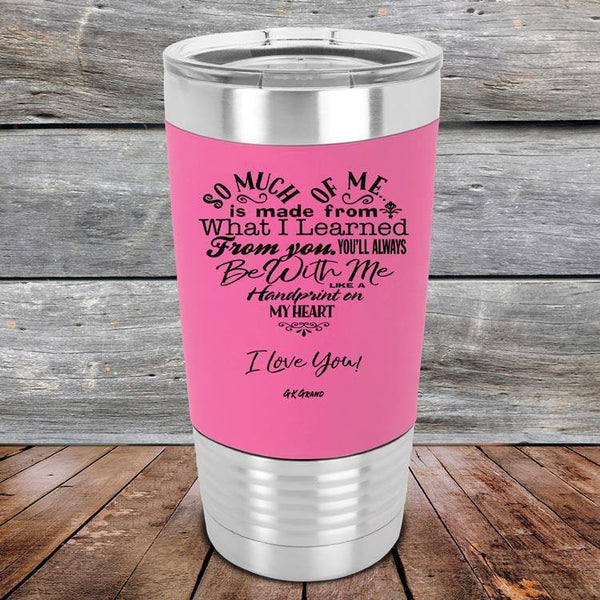 I Love You Poem - Premium Silicone Wrapped Engraved Tumbler - GK GRAND GIFTS