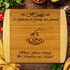 Home 2-Tone Bamboo Cutting Board - Family & Friends Great Meals & Memories