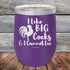 I Like BIG Cocks & I Cannot Lie - Powder Coated Etched Tumbler