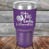 I Like BIG Cocks & I Cannot Lie - Powder Coated Etched Tumbler