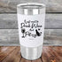 I just want to Drink Wine and Pet my Pussy-Cat - Premium Silicone Wrapped Engraved Tumbler