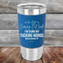 I'm Not Cursing Out Loud I'm Using My FUCKING WORDS DAMMIT - Premium Silicone Wrapped Engraved Tumbler