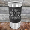 It Takes Alot of Balls To Golf The Way I Do - Premium Silicone Wrapped Engraved Tumbler